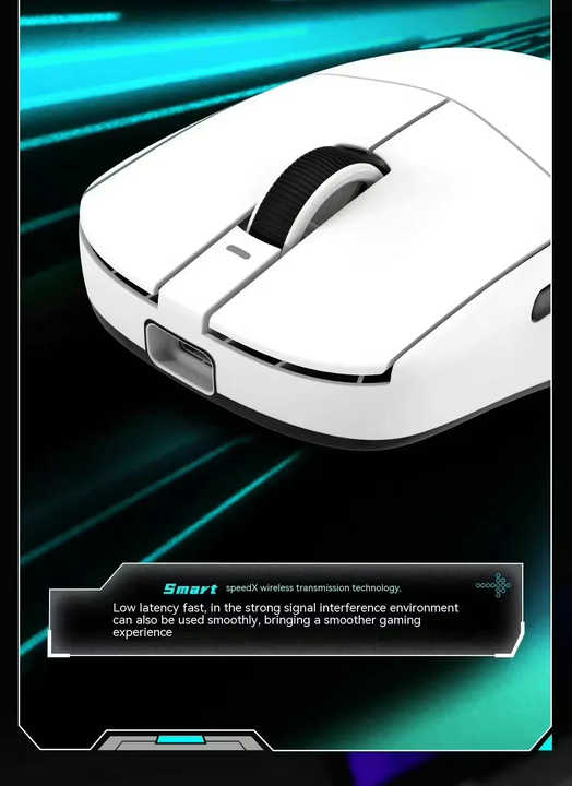 VXE R1 SE 2.4G BT Long Endurance Rechargeable Wireless High DPI Optimal Optical Mouse for Professional Gamers  Gaming Mouse