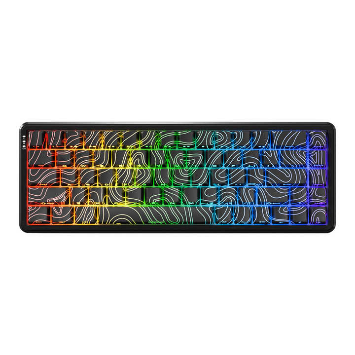 Ajazz Ak680 Max Rapid Trigger Keyboard Magnetic Switch 68 Keys Compact Hot Swappable 8khz Rgb Custom Gaming Keyboard